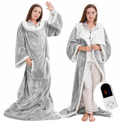 Wearable Heated Throw Blanket, 6 Heat Settings