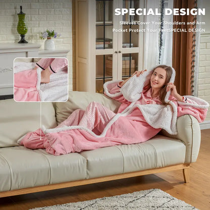 Wearable Heated Throw Blanket, 6 Heat Settings