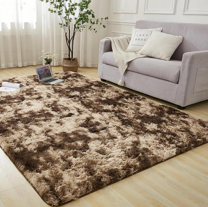 Plush Floor Mat  Decorative Area Rug