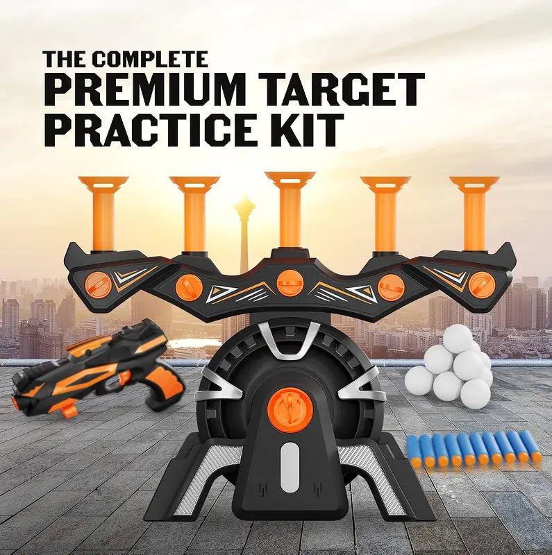 Kids Shooting Target Game, Birthday Gift for Boys, With Targets & Foam Darts